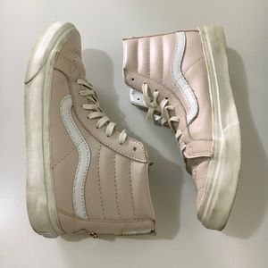Vans Light Pink Hi-Top Sneakers